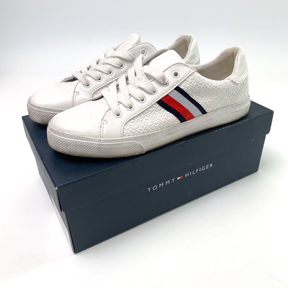 White sneakers